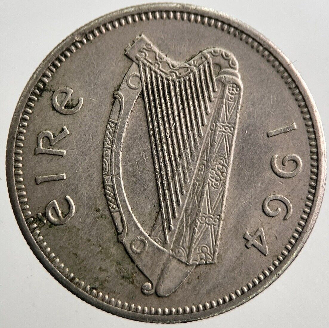 1964 Irish Bull Shilling Coin | Very High Grade | a7423