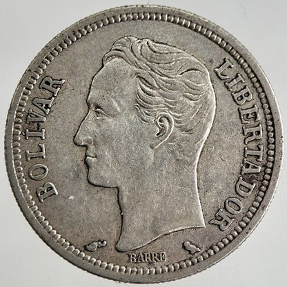 1960 Venezuela 1 One Bolivar Silver Coin | Very High Grade | a8770