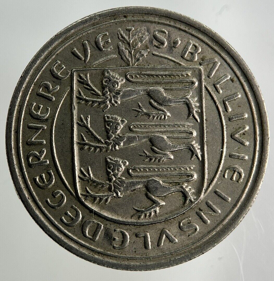 1968 Guernsey 5p Five - Pence Coin | Fine Collectable Grade