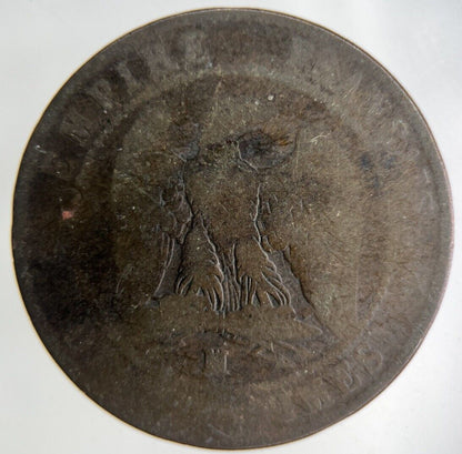 1855 France 10 Centimes Coin | Collectable Grade