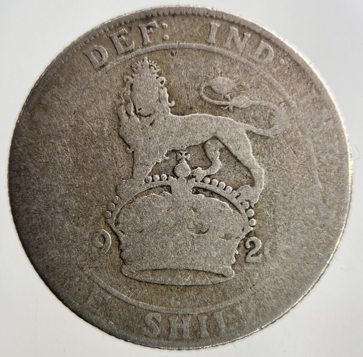 1920 George V Shilling Silver Coin | Collectable Grade