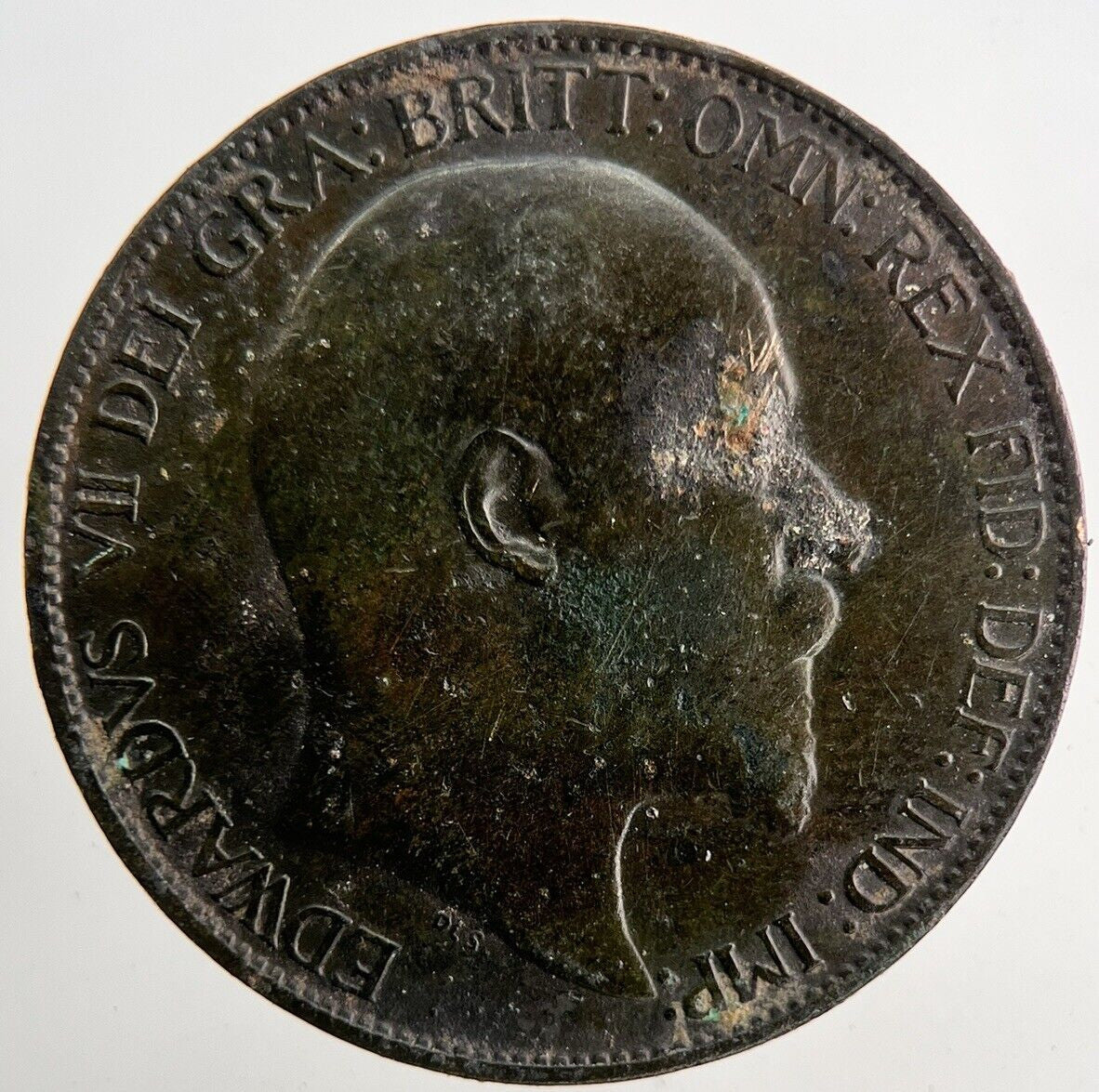 1908 Edward VII Half - Penny Coin | Fine Collectable Grade