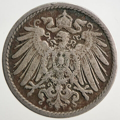 1897 Germany 5 Pfennig Coin | Collectable Grade | a3087