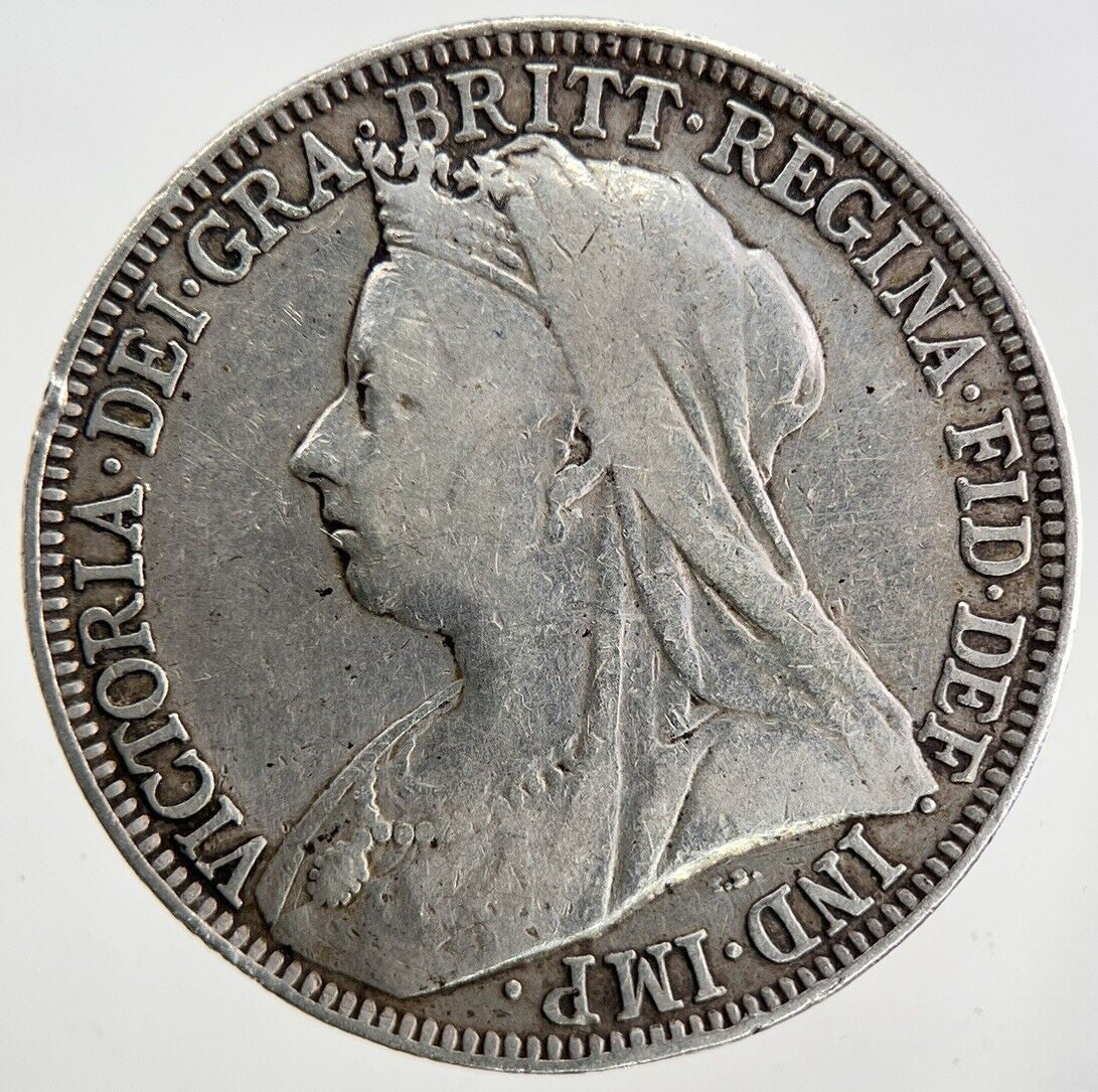 1896 Victoria Florin Silver Coin | Fine Collectable Grade