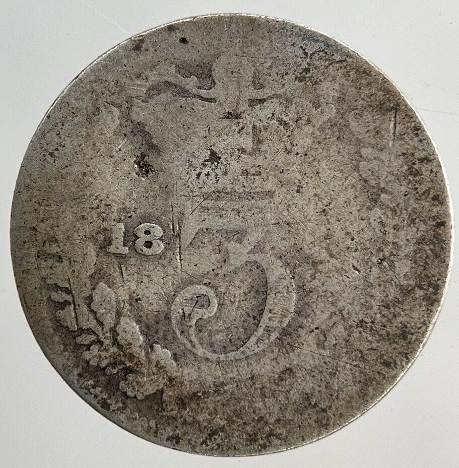 British Victoria Threepence Silver Coin | Fair Grade