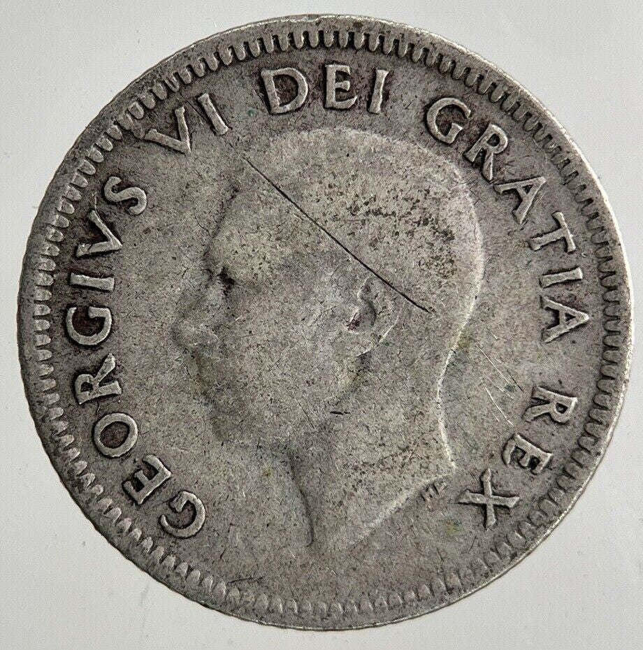 1951 Canada 10 Cents Silver Coin | Collectable Grade