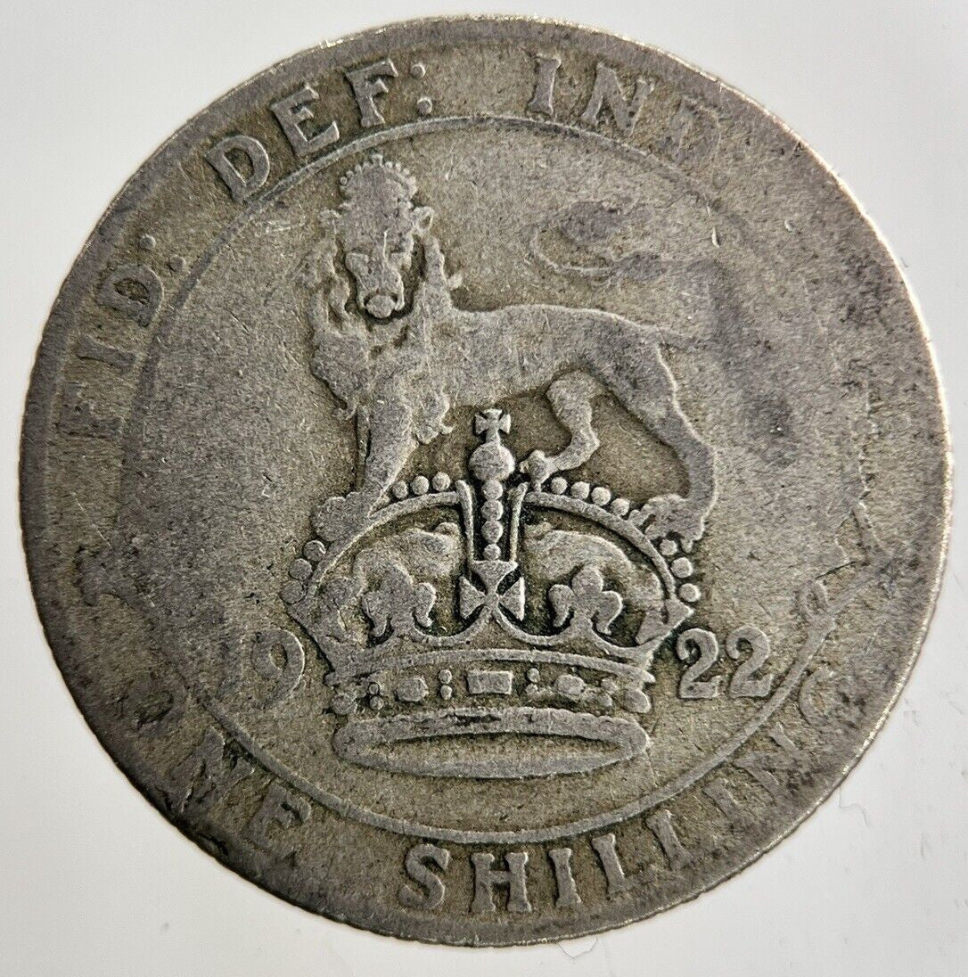 1922 George V Shilling Silver Coin | Collectable Grade