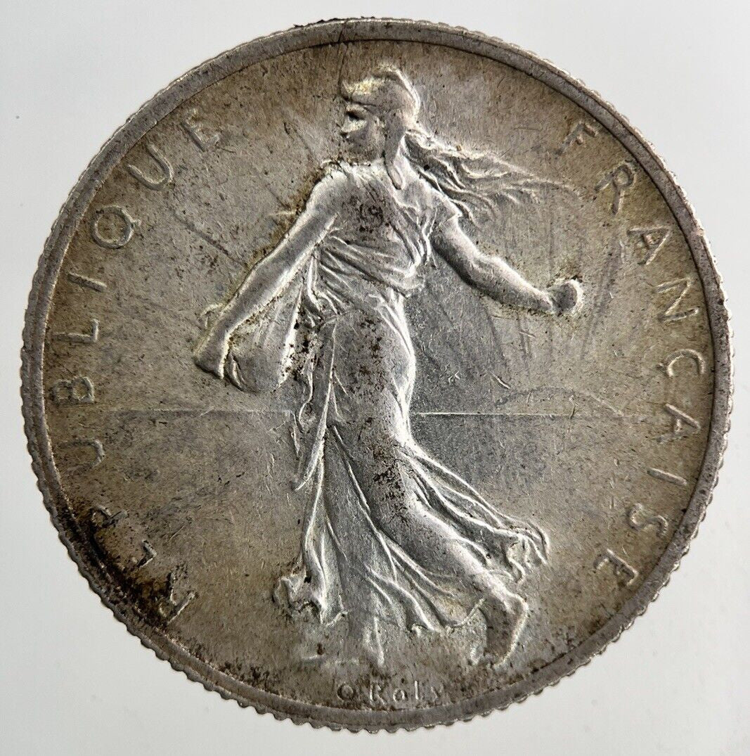 1914 France 2 Francs Silver Coin | Fine Collectable Grade