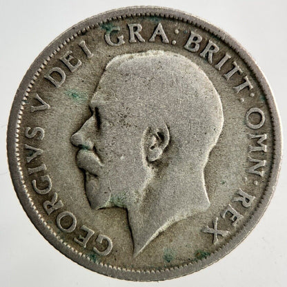 1920 George V Shilling Silver Coin | Fair Grade