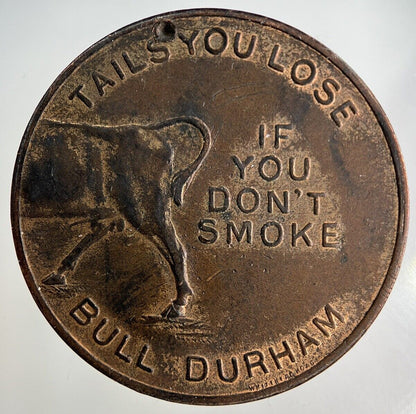 British Bull Durham Heads Tails Token Coin | Collectable Grade