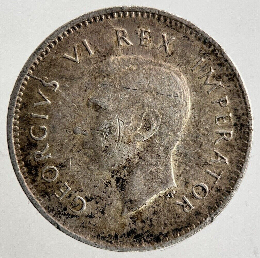 1944 South Africa Threepence Silver Coin | Fine Collectable Grade