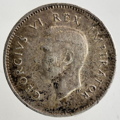1944 South Africa Threepence Silver Coin | Fine Collectable Grade