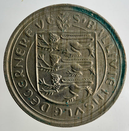 1982 Guernsey 10p Ten - Pence Coin | Fine Collectable Grade