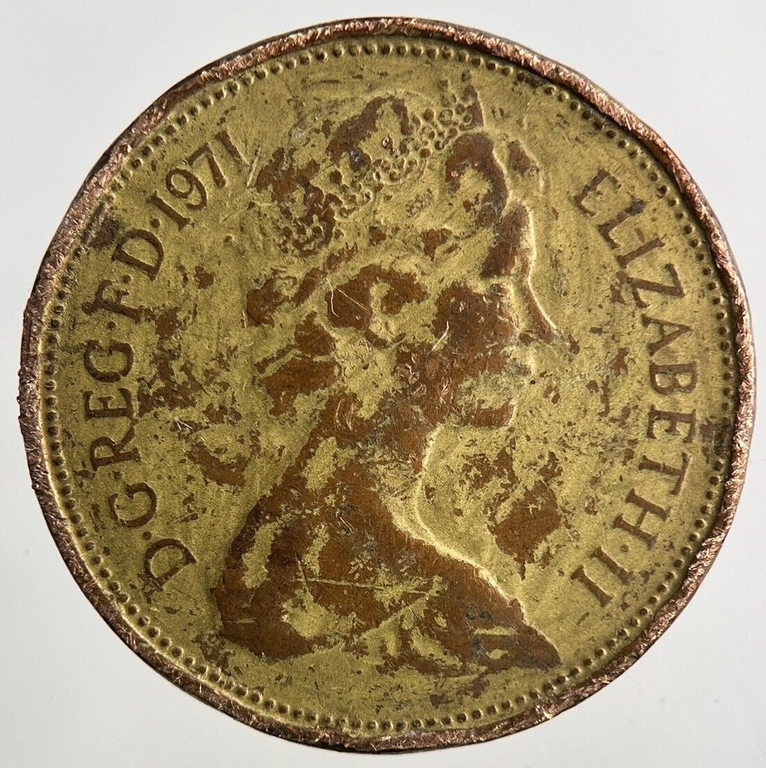 1971 Elizabeth II 2nd 2p Two - Pence Coin | Fine Collectable Grade