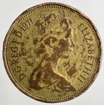 1971 Elizabeth II 2nd 2p Two - Pence Coin | Fine Collectable Grade