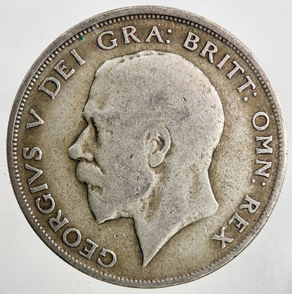 1920 George V Half - Crown Silver Coin | Collectable Grade
