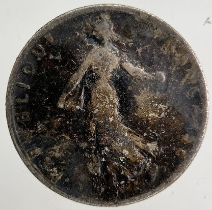 1908 France 50 Centimes Silver Coin | Collectable Grade