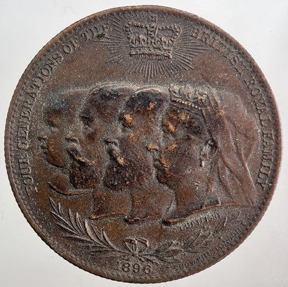1886 Remington Typewriter Royal Family Token Coin | Very High Grade | a5793
