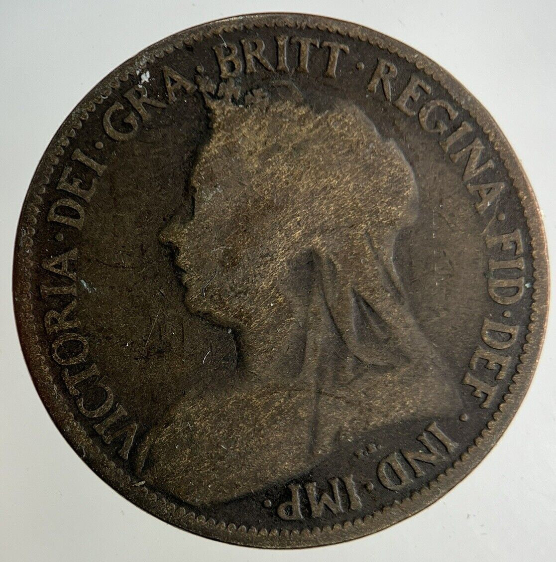 1896 Victoria Half-Penny Coin | Collectable Grade