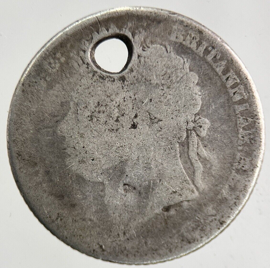 1824 George IV Sixpence Silver Coin | Collectable Grade
