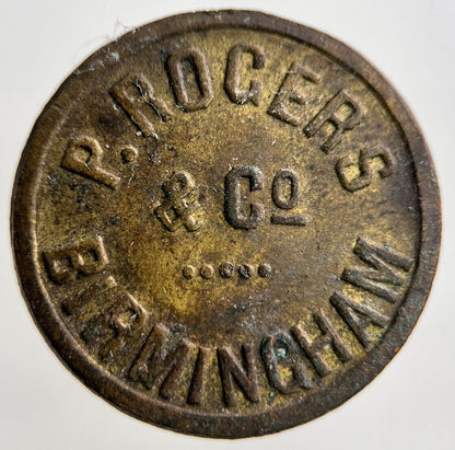 British Birmingham 2 Drachms Weight P Rogers Coin | Collectable Grade