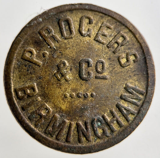 British Birmingham 2 Drachms Weight P Rogers Coin | Collectable Grade