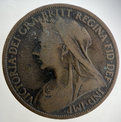 1901 Victoria One Penny Coin | Collectable Grade