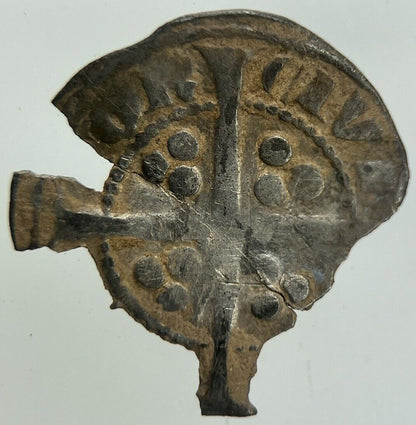 British Edward I 1st Medieval Hammered Silver Penny Coin | a4431