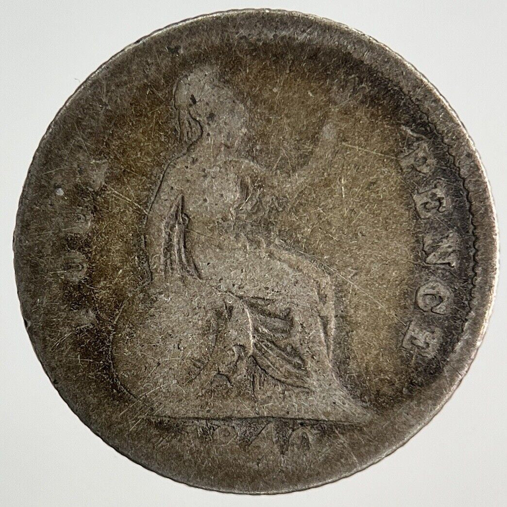 1840 Victoria Four-Pence Groat Silver Coin | Collectable Grade