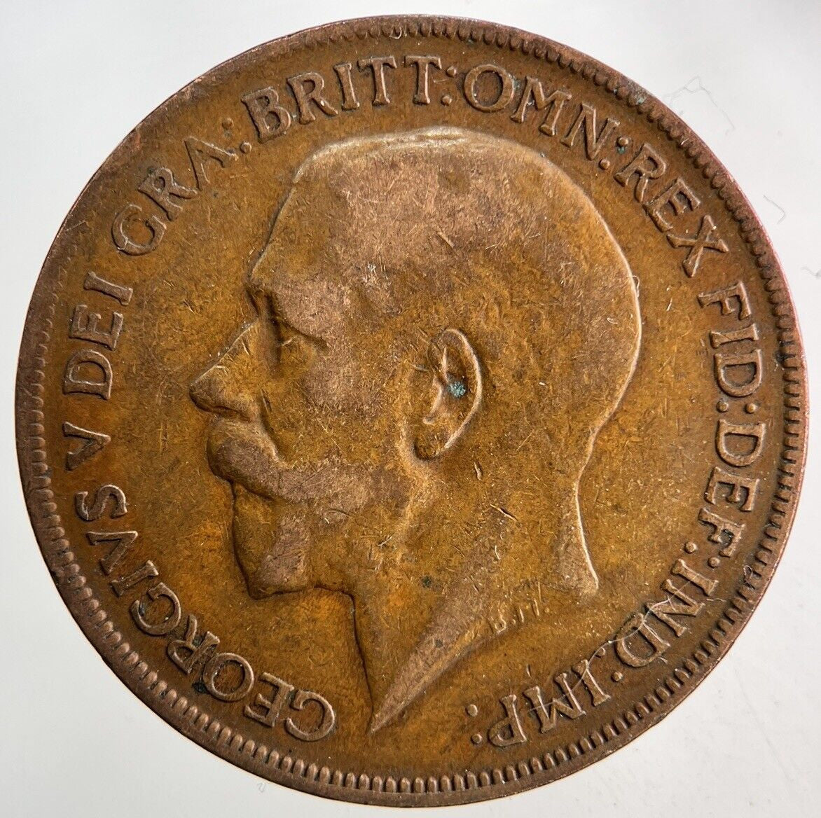 1922 George V One Penny Coin | Fine Collectable Grade