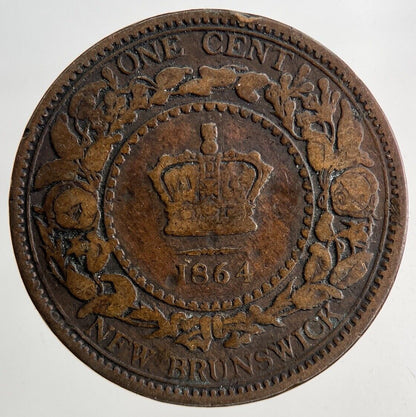 1864 Canada Nova Scotia One Cent Coin | Collectable Grade