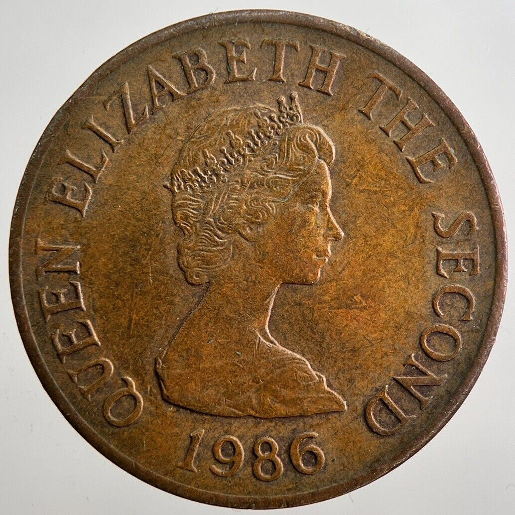 1986 Jersey 2p Two - Pence Coin | Very High Grade | a4968