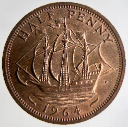 1964 Elizabeth II 2nd Half - Penny Coin | Very High Grade