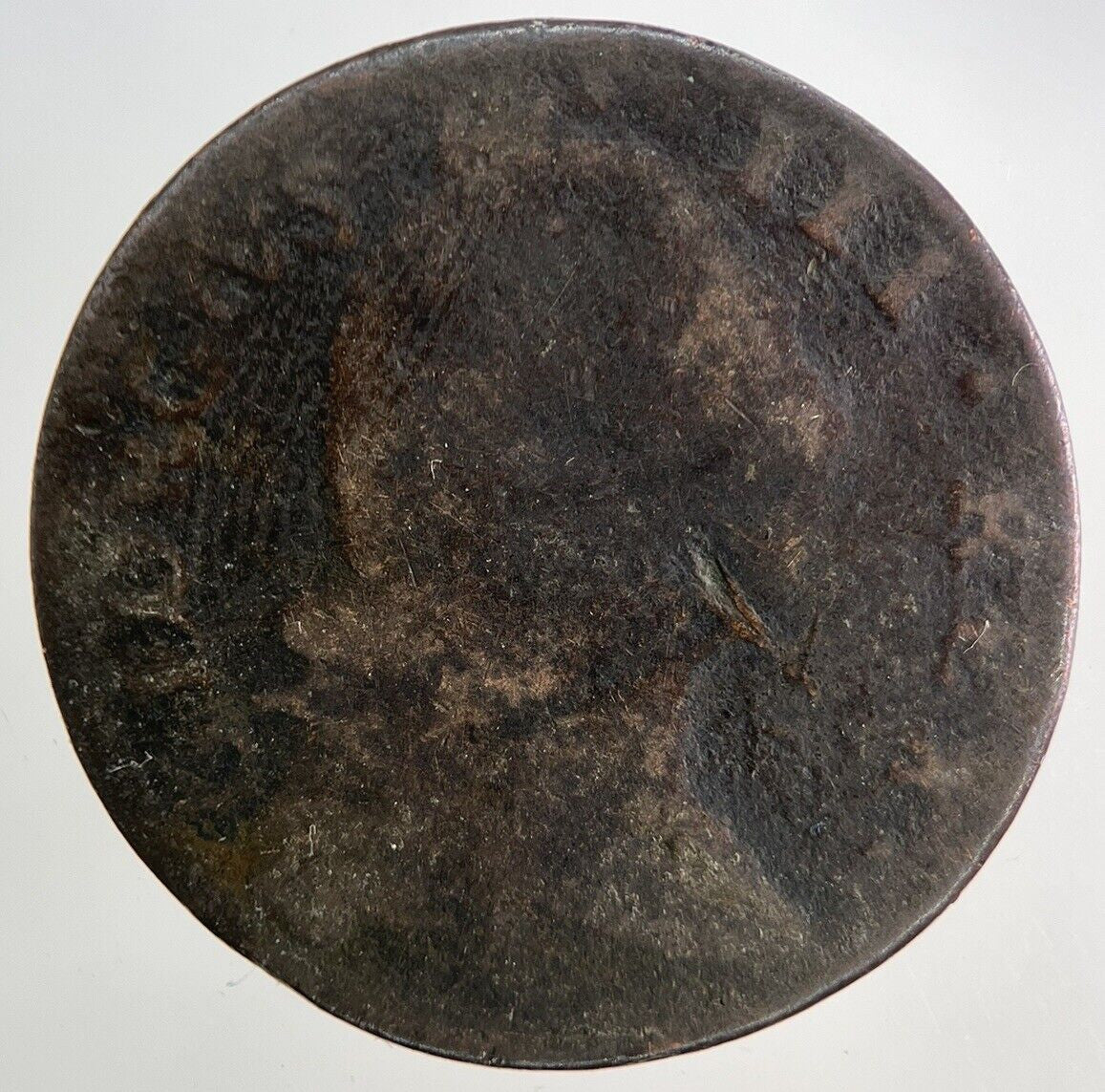 1751 Irish Hibernia Half-Penny Coin | Collectable Grade