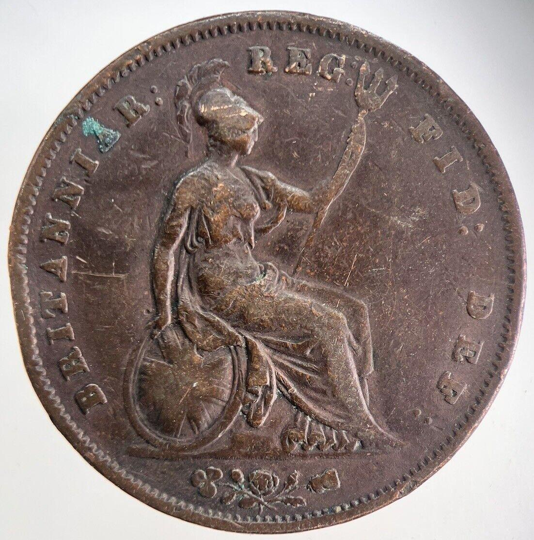 1854 Victoria Penny Coin | Fine Collectable Grade | a9880