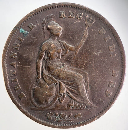 1854 Victoria Penny Coin | Fine Collectable Grade | a9880