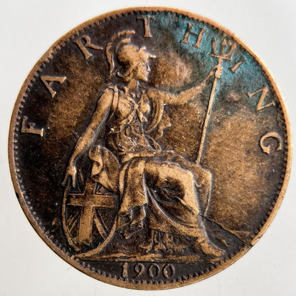 1900 Victoria Farthing Coin | Fine Collectable Grade