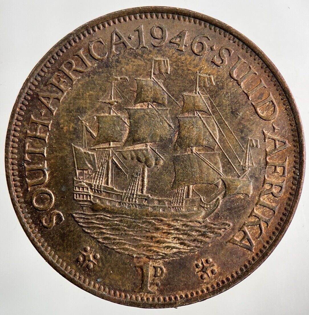 1946 South Africa One Penny Coin | Fine Collectable Grade