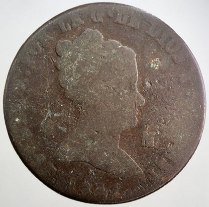 1841 Spain 8 Maravedis Coin | Fair Grade | a7841