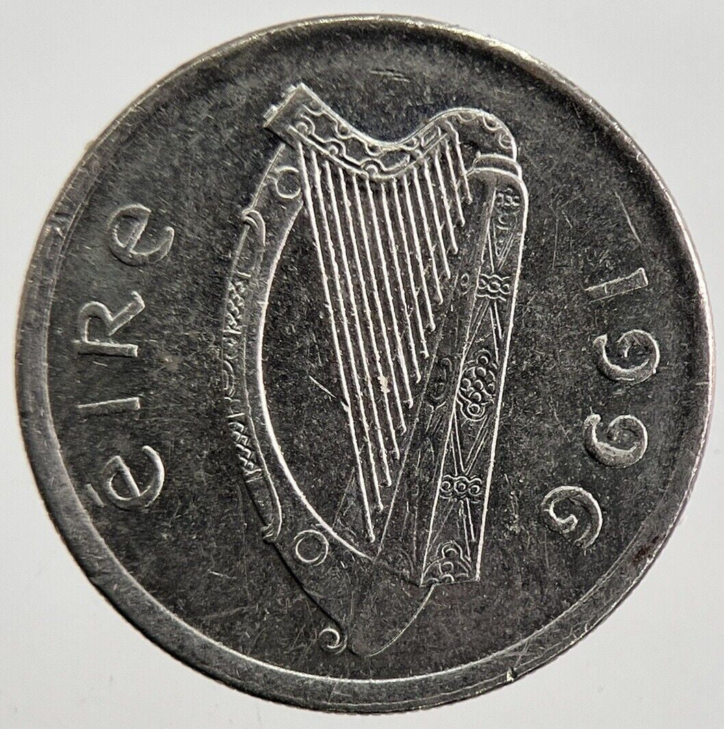 1996 Irish Bull 5p 5 Five - Pence Coin | Very High Grade | a7018
