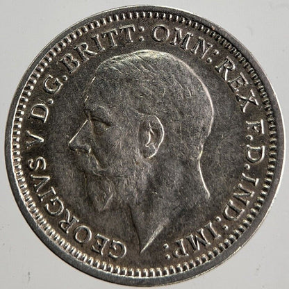 1934 George V Threepence Silver Coin | Very High Grade | a7135