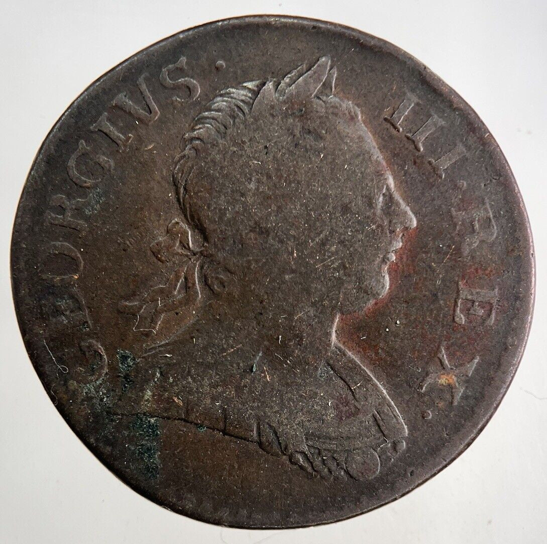 1772 George III 3rd Half - Penny Coin | Collectable Grade