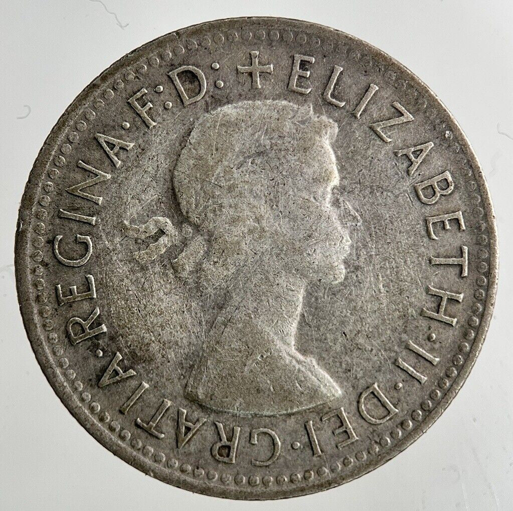 1961 Australia Shilling Silver Coin | Fine Collectable Grade