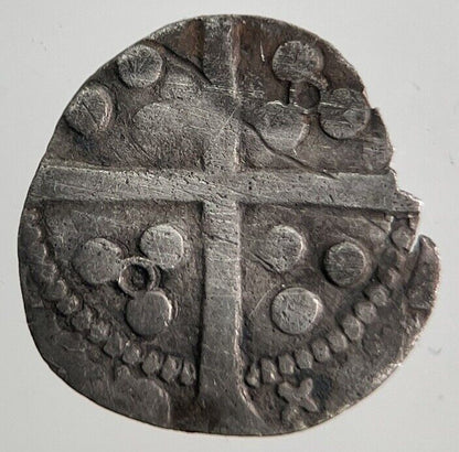1471 - 83 Henry VI Spink Penny Calais Mint Silver Hammered Coin | a7090
