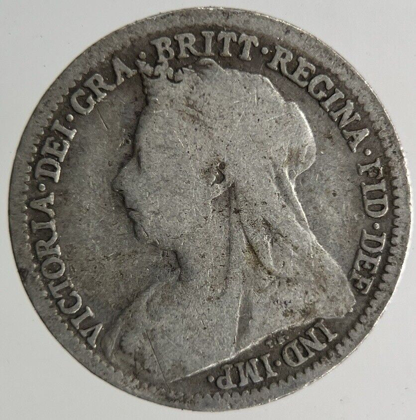 1899 Victoria Threepence Silver Coin | Collectable Grade