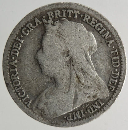 1899 Victoria Threepence Silver Coin | Collectable Grade