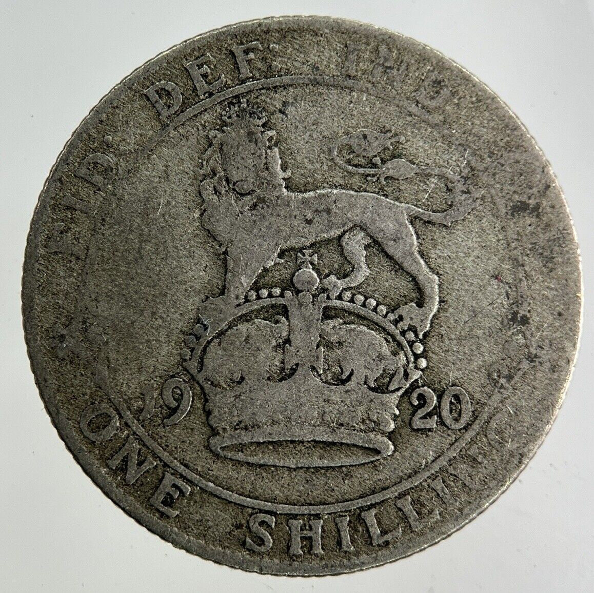 1920 George V Shilling Silver Coin | Collectable Grade