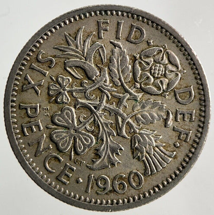 1960 Elizabeth II 2nd Sixpence Coin | Very High Grade