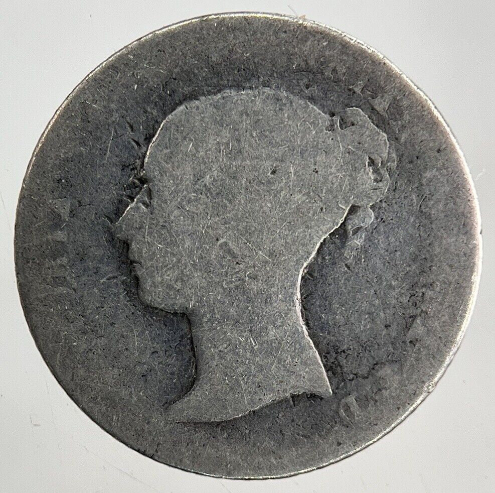 1840 Victoria Four-Pence Groat Silver Coin | Collectable Grade