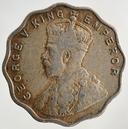 1917 India 1 Anna Coin | Fine Collectable Grade